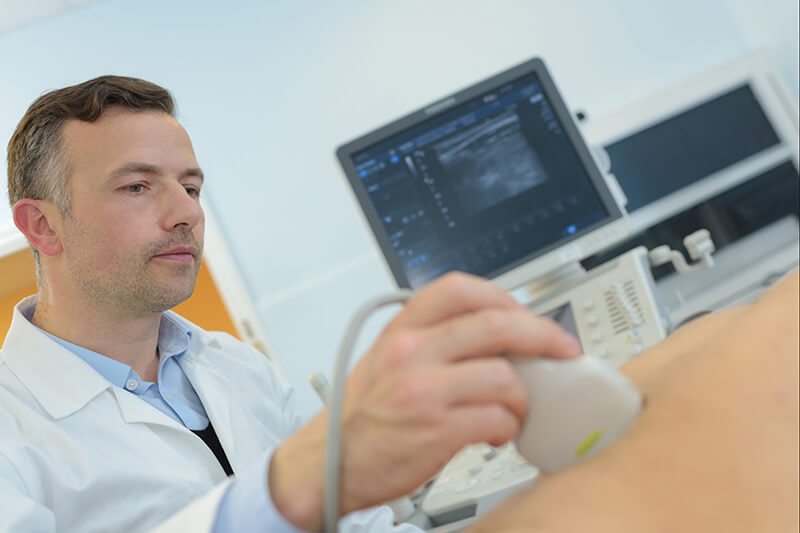 Der Ultraschall ist unter Umständen Teil der Prostata-Untersuchung